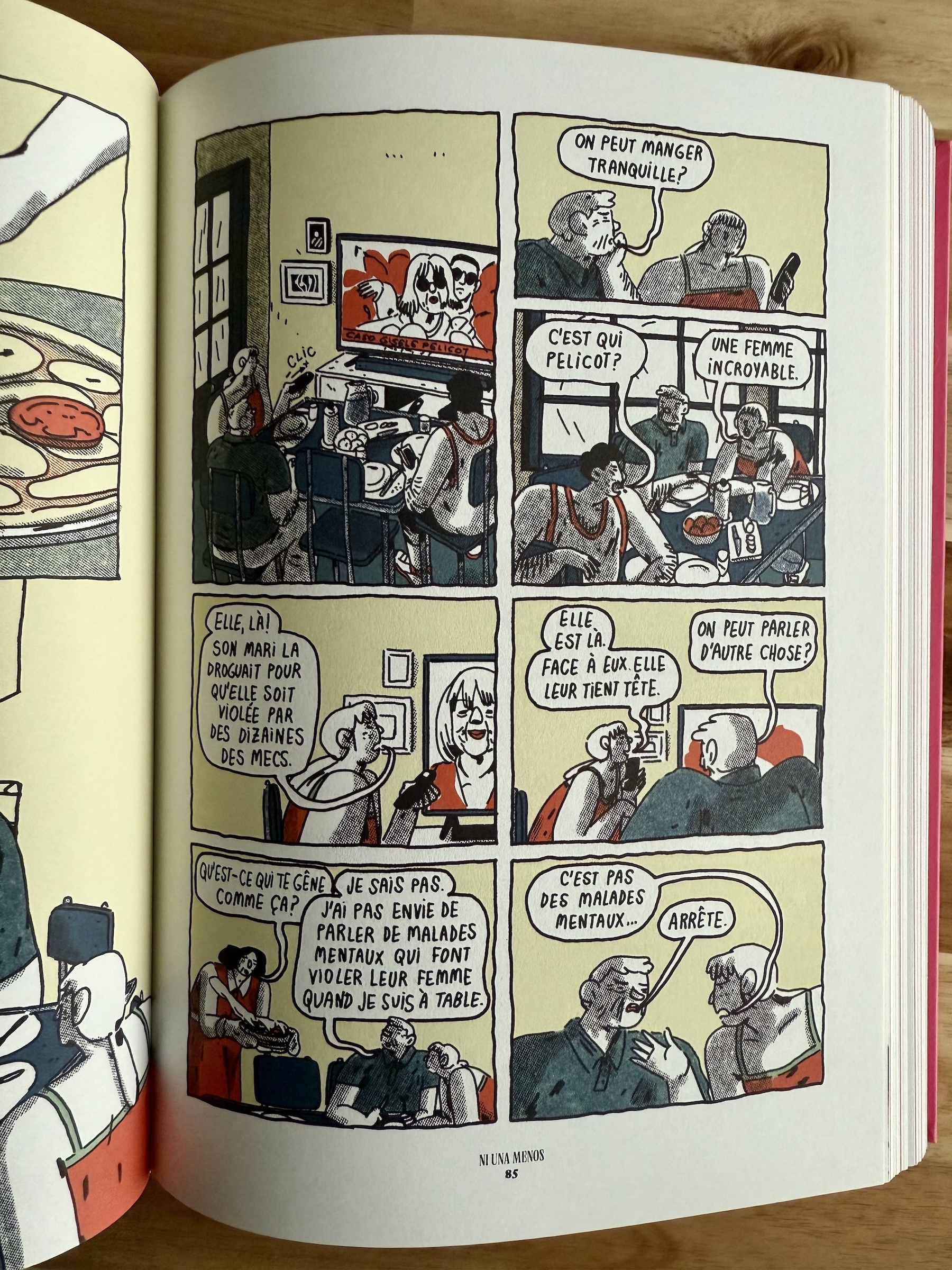 Extrait de la BD Notre Affaire illustré par Sole Otero