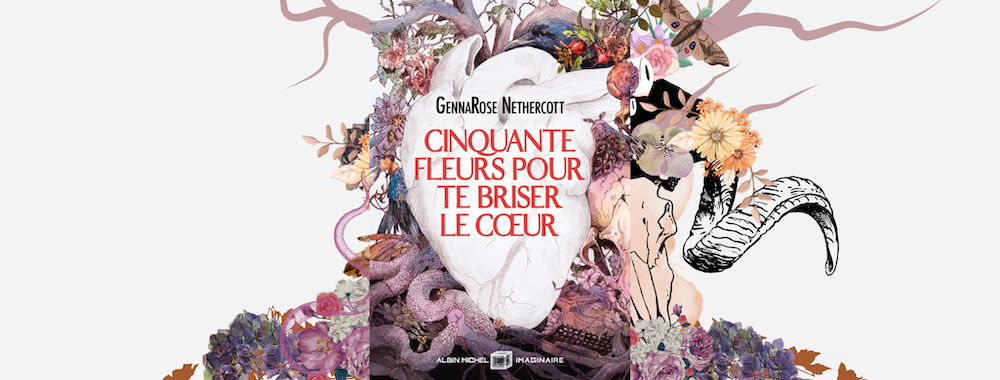 Couverture Cinquante fleurs pour te briser le coeur